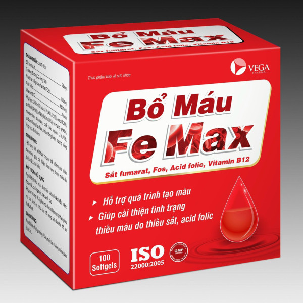Bổ Máu Femax Vỉ _ Vg (H100 Viên)
