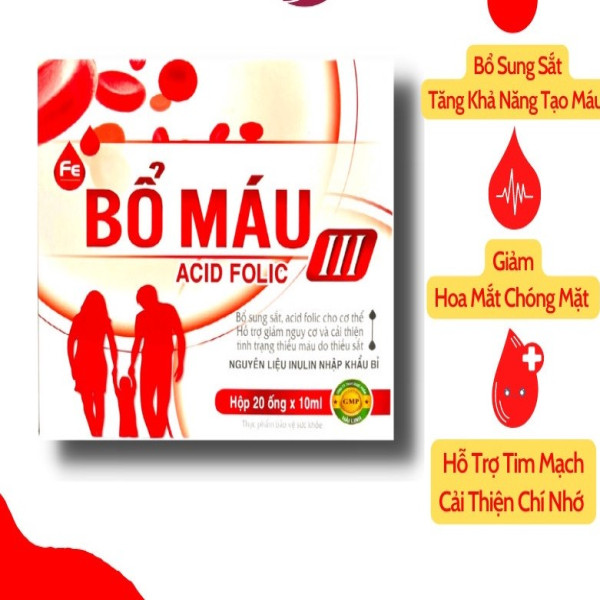 Bổ Máu Iii Vuông Trắng _Halifa (H20 Ống) K72