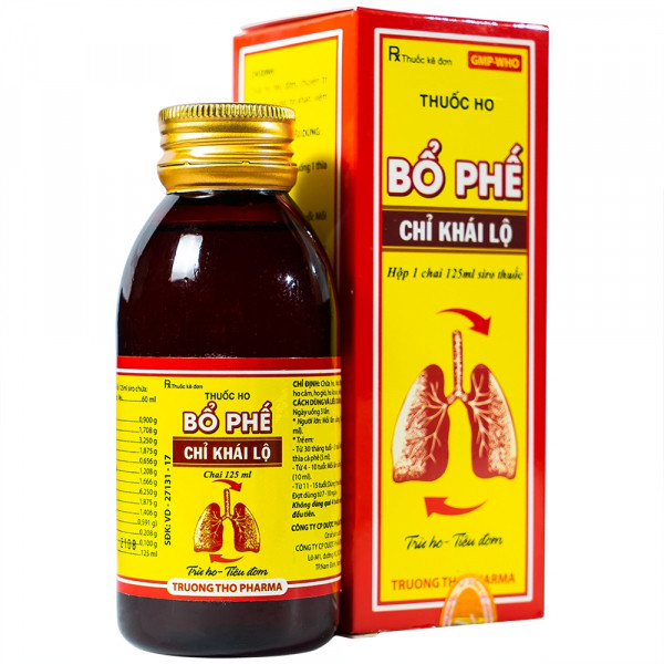 Bổ Phế Chỉ Khái Lộ _Trường Thọ Pharma (C125Ml)