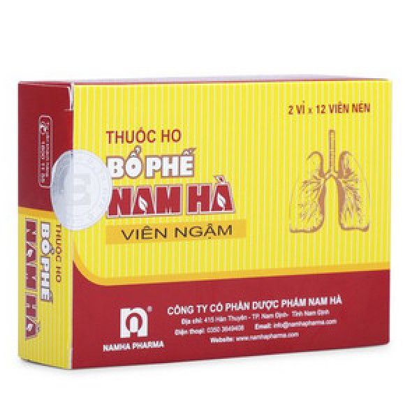 Bổ Phế Nam Hà Viên Ngậm (H24V)