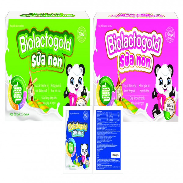 Bổ Sung Lợi Khuẩn Biolactogold Sữa Non Mediphar (H30G3Gr)