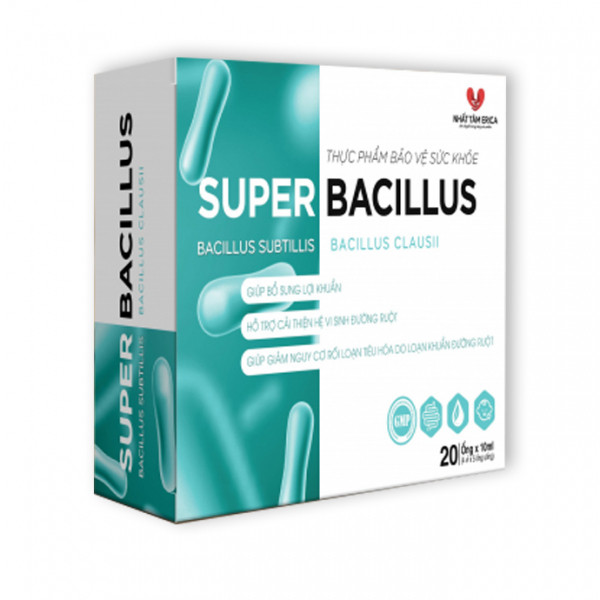 Bổ Sung Lợi Khuẩn Super Bacillus (H20O10Ml)
