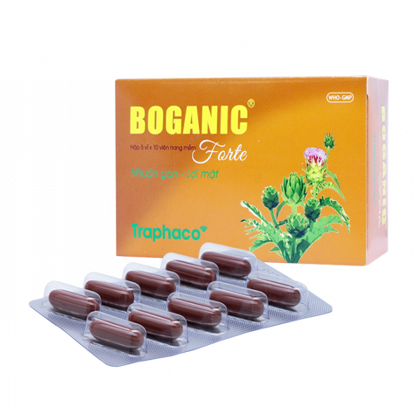Boganic Forte Nang _Traphaco (H5 Vỉ X 10 Viên)