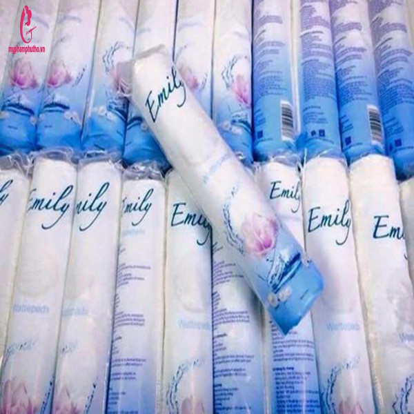 Bông Tẩy Trang Emily (120Miếng)