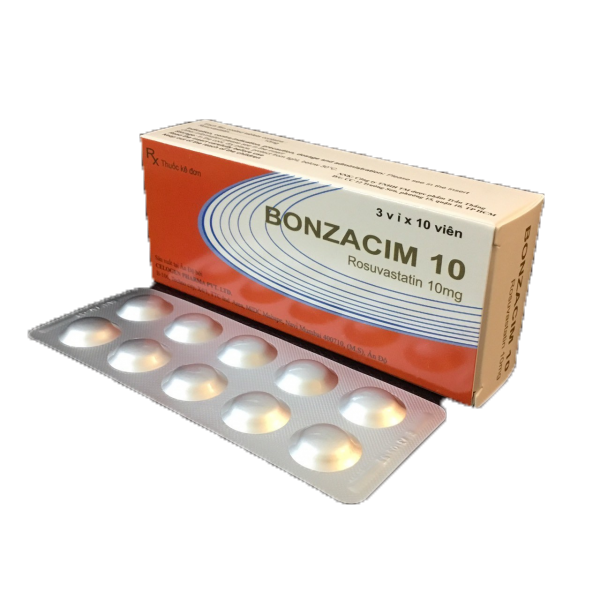 Bonzacim Rosuvastatin 10Mg Celogenpharma (H30V)