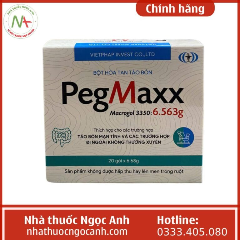 Bột hòa tan táo bón Pegmaxx (H20gói)