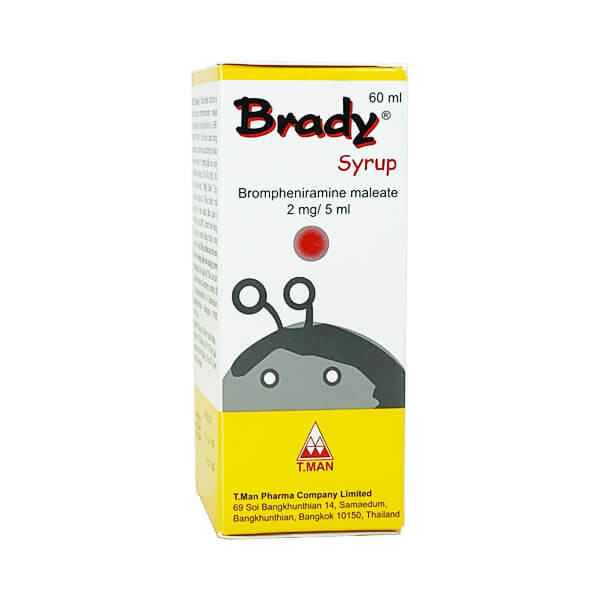 Brady Syrup 2Mg5Ml (C60Ml)