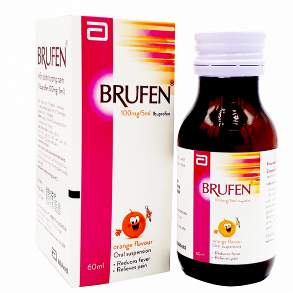 Brufen Siro (Ibuprofen 100Mg5Ml) _Abbott (C60Ml)