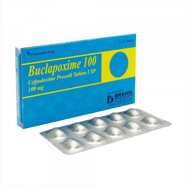 Buclapoxime 100Mg (Cefpodoxim) _Ấn Độ (H10V)