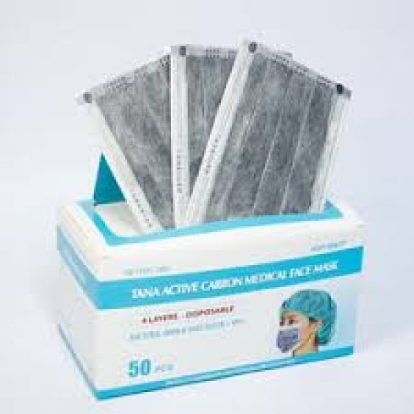 Khẩu Trang Y Tế Than Hoạt Tính Tân Á (H/50C)