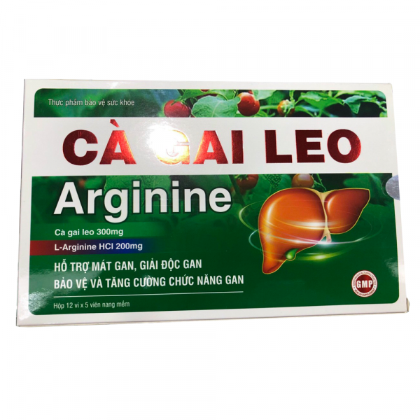 Bổ Gan Cà Gai Leo Arginine 300Mg _Oly