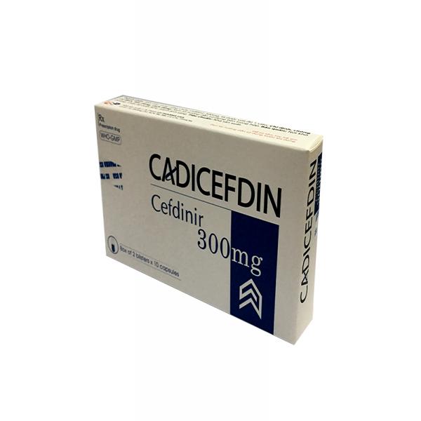 Cadicefdin Cefdinir 300Mg Usp (H20V)