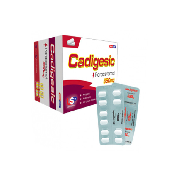 Cadigesic 650Mg Usp (H100V)