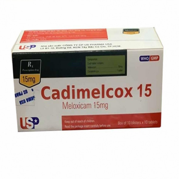 Cadimelcox 15Mg (Meloxicam) _Usp (H100V)