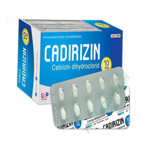Cadirizin Cetirizine 10Mg Usp (H100V)