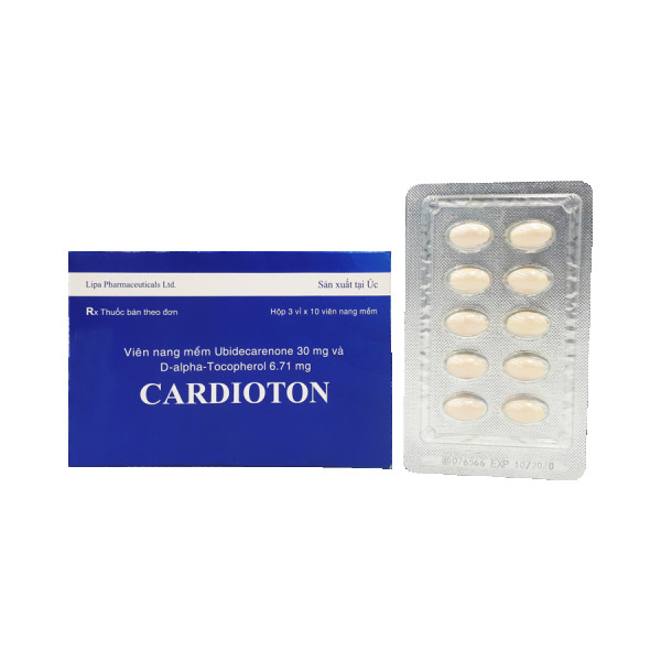 Cardioton 30Mg _Australia (H/3 Vỉ X 10 Viên)