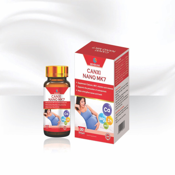 Calci Nano Mk7 _Mc (Lọ30V) Đỏ, Bầu