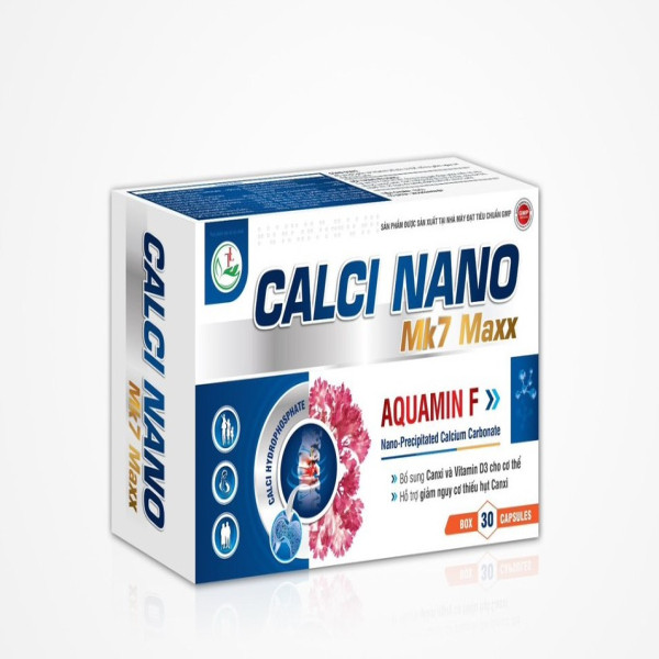 Calci Nano Mk7 Maxx _Thăng Long (H3 Vỉ X 10V) K92H