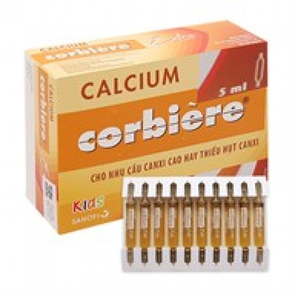 Calcium Corbiere 5Ml _Sanofi (H/30Ống/5Ml)