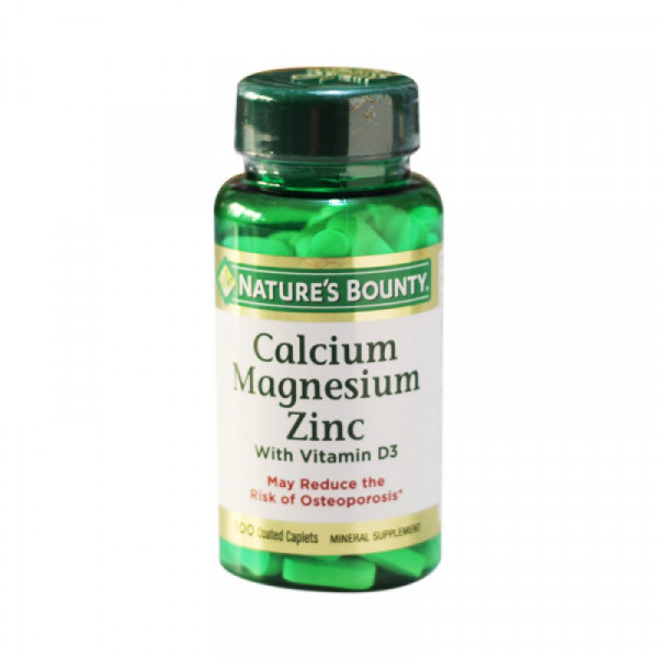 Calcium Magnesium Zinc _Mỹ (Lọ100V)