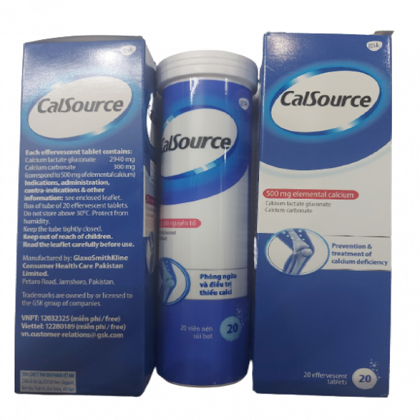 Calsource 500Mg Sủi Calci _Gsk (T20V)