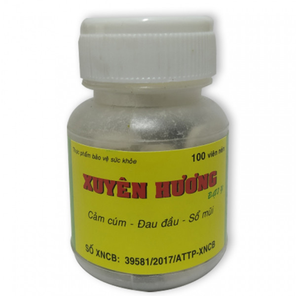 Cảm Xuyên Hương Lọ _Vinaphar (Cọc20L100V)