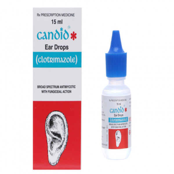 Candid Ear Drops Glenmark (C/15Ml)