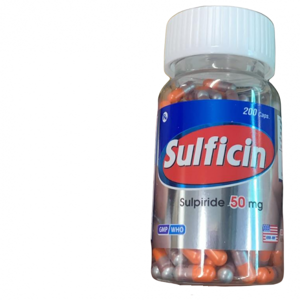 Sulficin (Sulpirid 50Mg) Nang _Nic Pharma (C/200V)