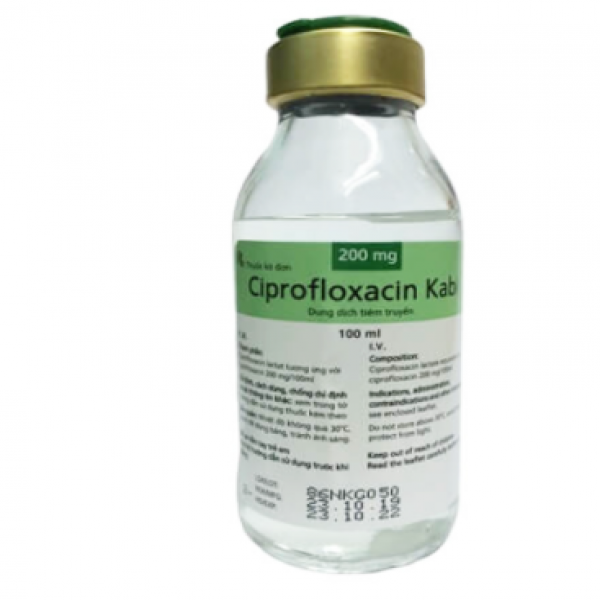 Ciprofloxacin Kabi 200Mg Tiêm (C/100Ml)