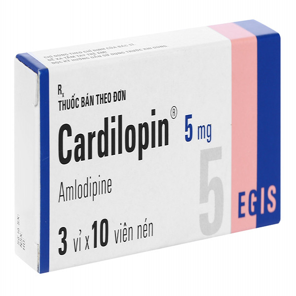 Cardilopin 5Mg Egis (H30V)