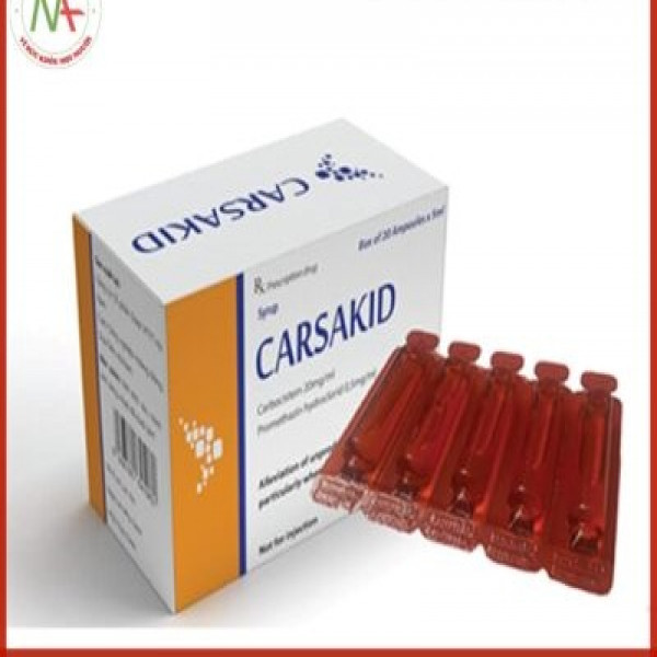 Carsakid _ Carbocistein Promethazin (H 20 Ống)