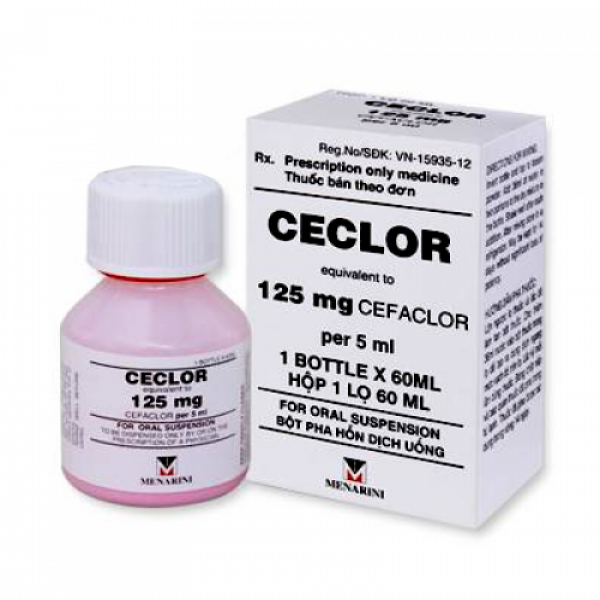 Ceclor 125Mg5Ml Menarini (C60Ml) Đát Xa