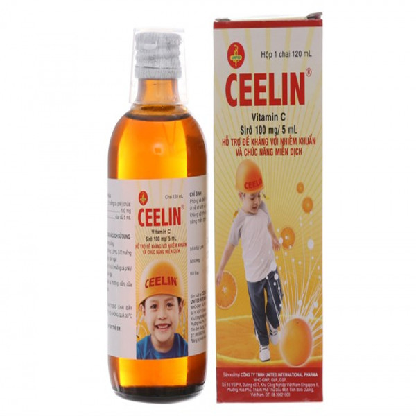 Ceelin Siro (Vitamin C 100Mg5Ml) _United (C120Ml) To