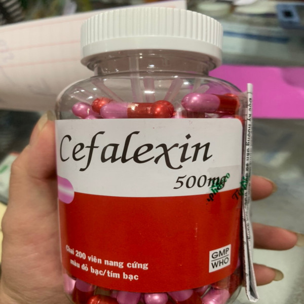 Cefalexin 500Mg Tipharco (L200V) - ĐỏTím