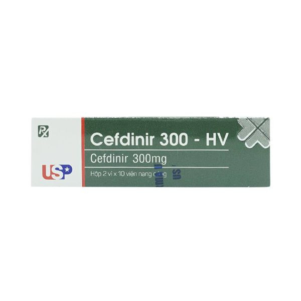 Cefdinir 300 Hv Usp (H20V)