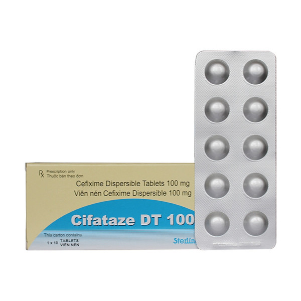 Cefitaze 100Mg (Cefixim) _Ấn (H10V) Viên Nén Tan Ngọt