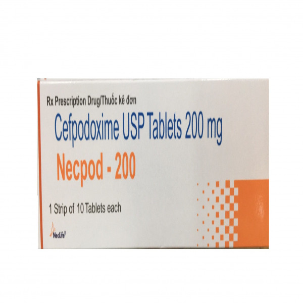 Cefpodoxime 200Mg _Ấn (H10V)