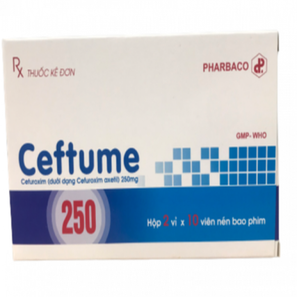 Ceftume Cefuroxim 250Mg Pharbaco (H20V)