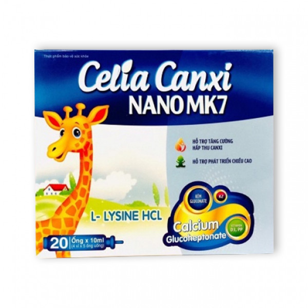 Celia Canxi Nano Chữ To Mk7 _ Celia-France (H20 Ống10Ml)
