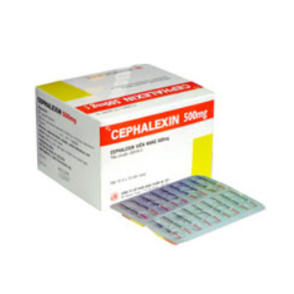 Cephalexin 500Mg Hà Tây (H100V)