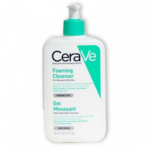 Cerave Da Dầu Foaming Cleanser SRM (C473Ml)