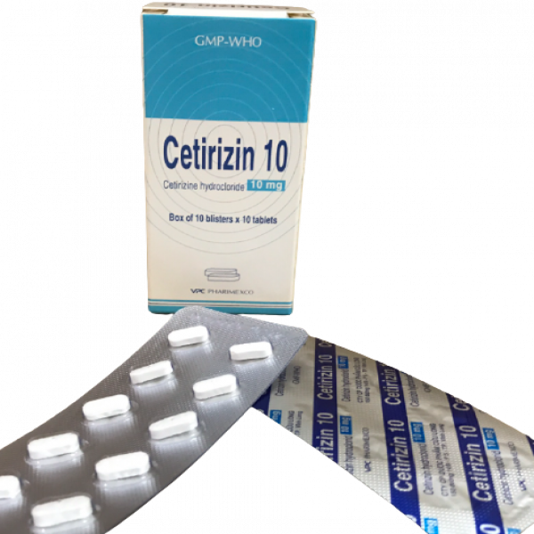 Cetirizin 10Mg Tablets Pharimexco (H100V)