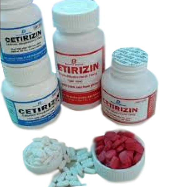 Cetirizin Becamex ( Lọ500 Viên) Nén