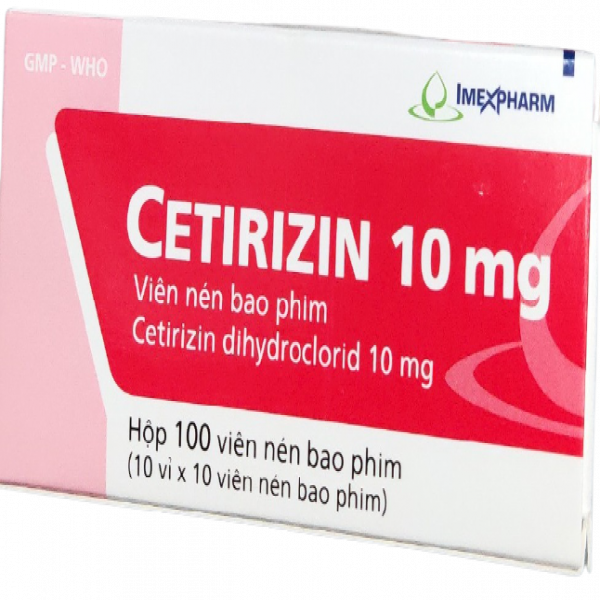 Cetirizine 10Mg Imexpharm (H100V)