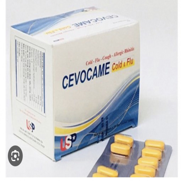 Cevocame Cảm Cúm _Us (H10 Vỉ X 10 Viên)