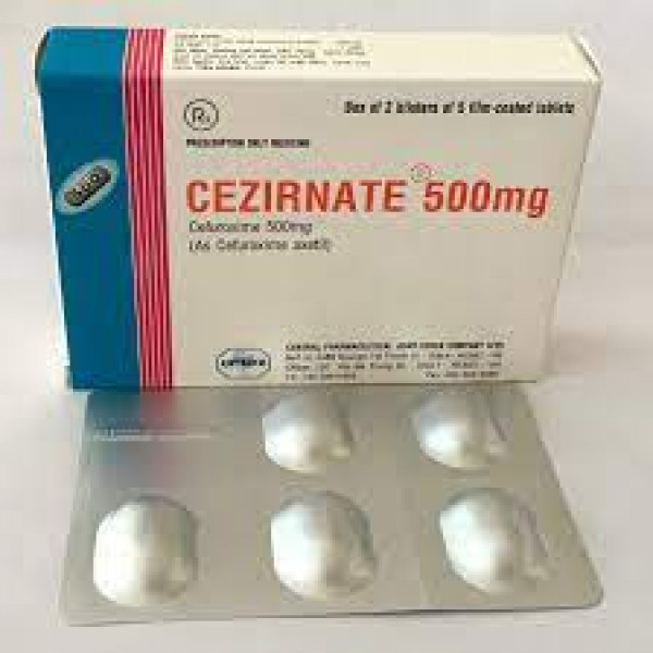 Cezirnate 500Mg (Cefuroxim) _Tw25 (H20V)
