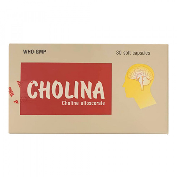 Cholina 400Mg (Choline Alfoscerate) Bổ Não _Phil Inter (H30V)