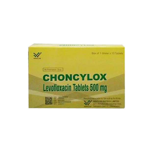 Choncylox 500Mg (Levofloxacin) _Ấn (H10V)