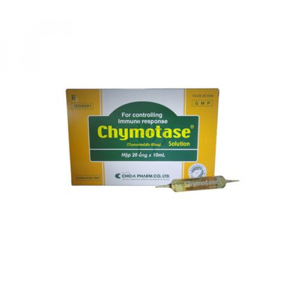 Chymotase Thymomodulin 60Mg Cho-A Pharm (H20Ống10Ml)