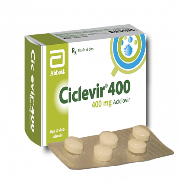 Ciclevir Aciclovir 400Mg Glomed (H50V)